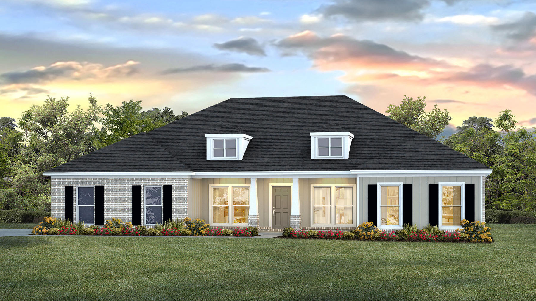 Floor Plan in Epley Station Sumrall, MS D.R. Horton