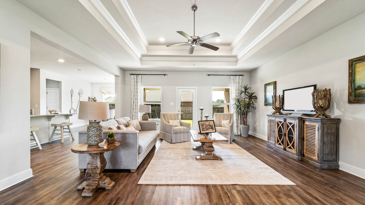 The Mila living area at Epley Station.