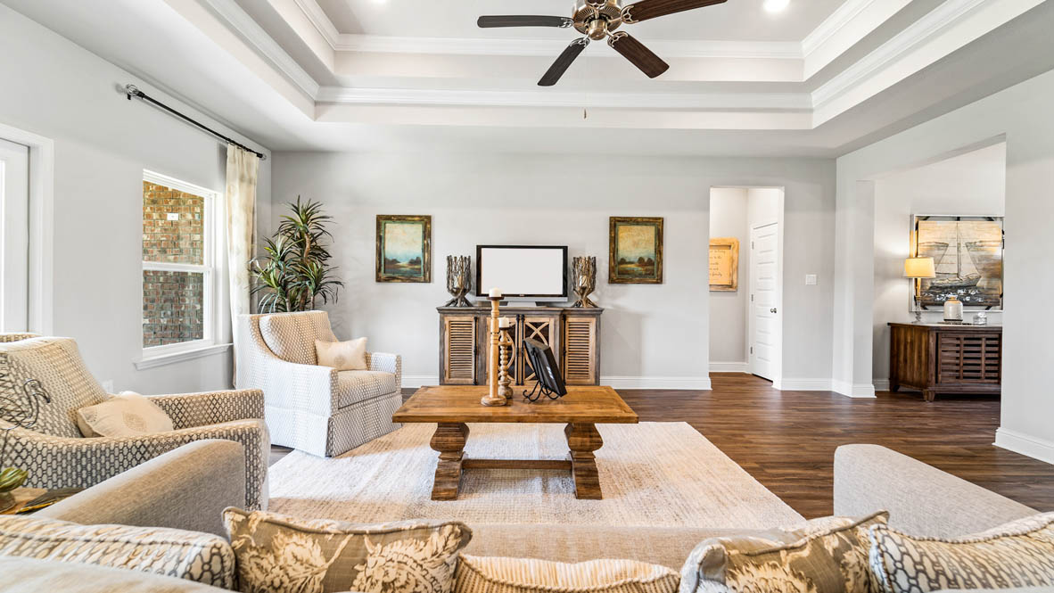 The Mila living area at Epley Station.