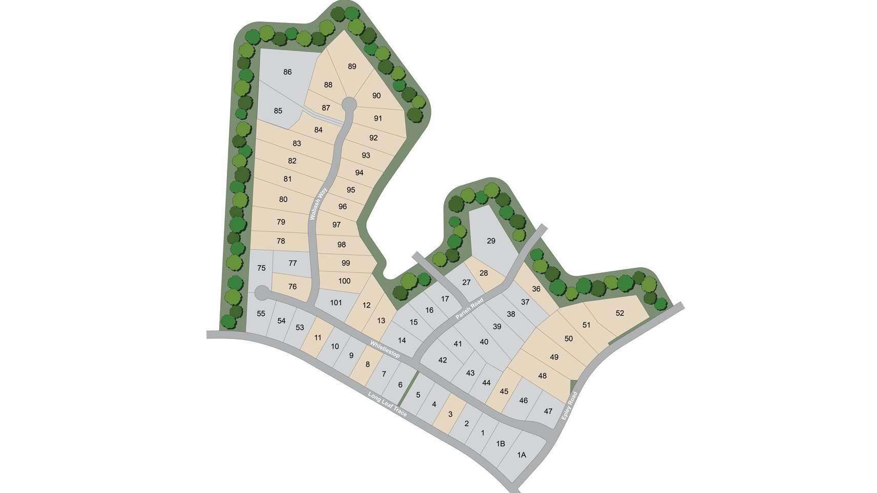 Static Lot Map