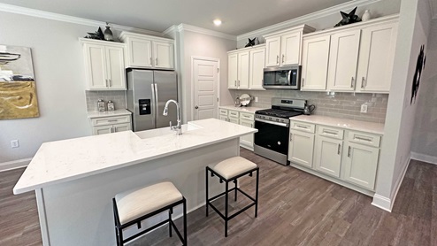 Stonebridge model home kitchen area