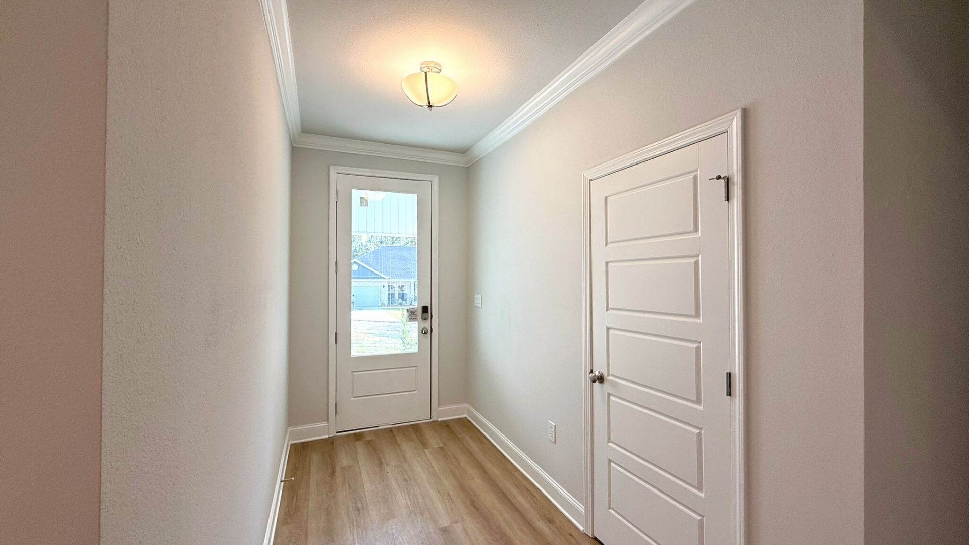 Front entryway of home.