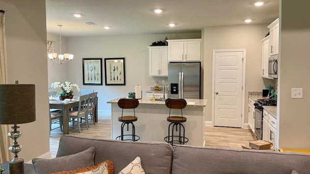 The Jasmine living area