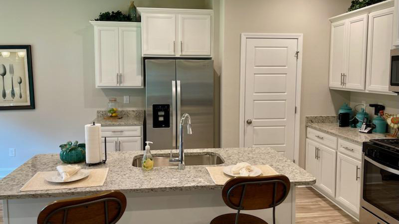 The Jasmine kitchen.