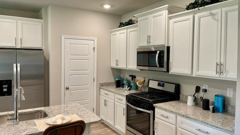 The Jasmine kitchen.