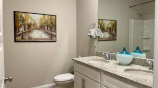 The Jasmine bathroom.