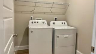 The Jasmine laundry room.