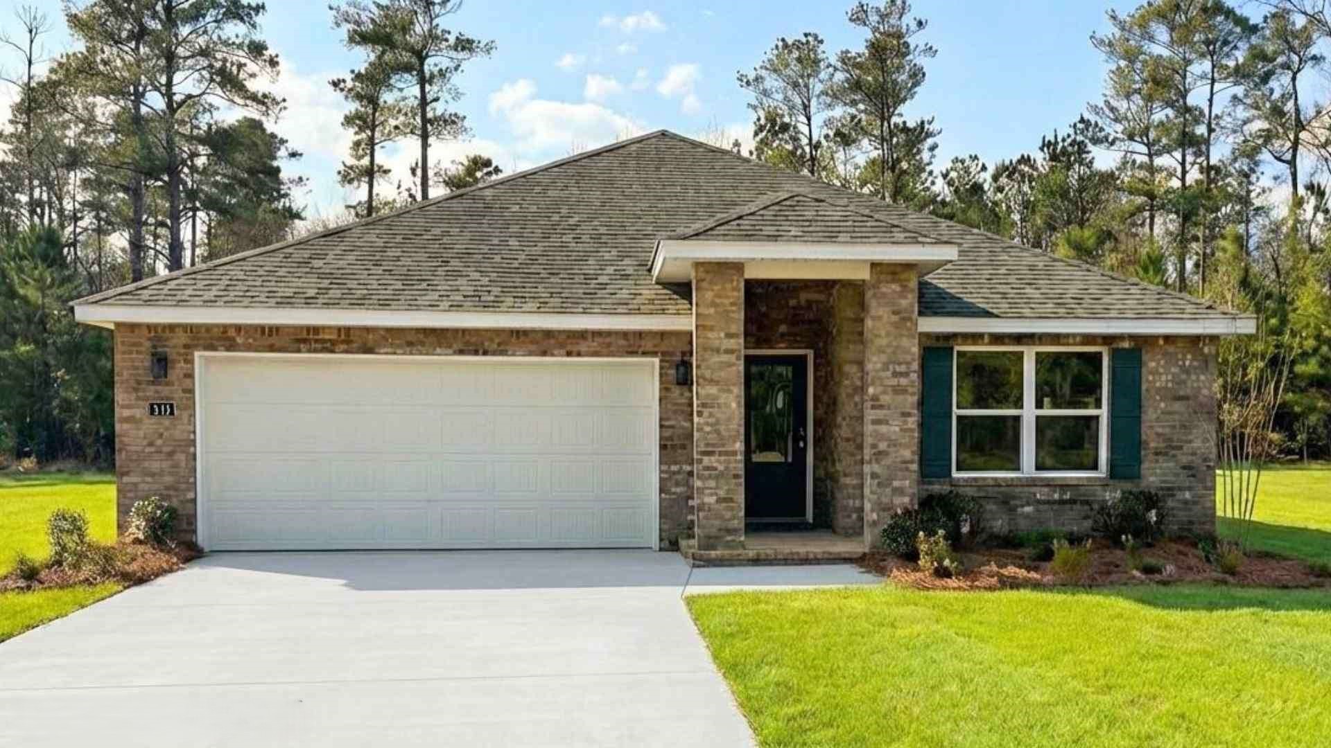 Jasmine model home in Stonebridge in Petal, Mississippi