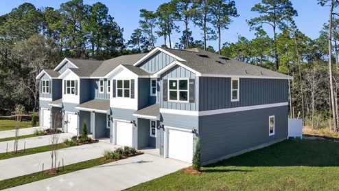 Front elevation of Pelican Landing.
