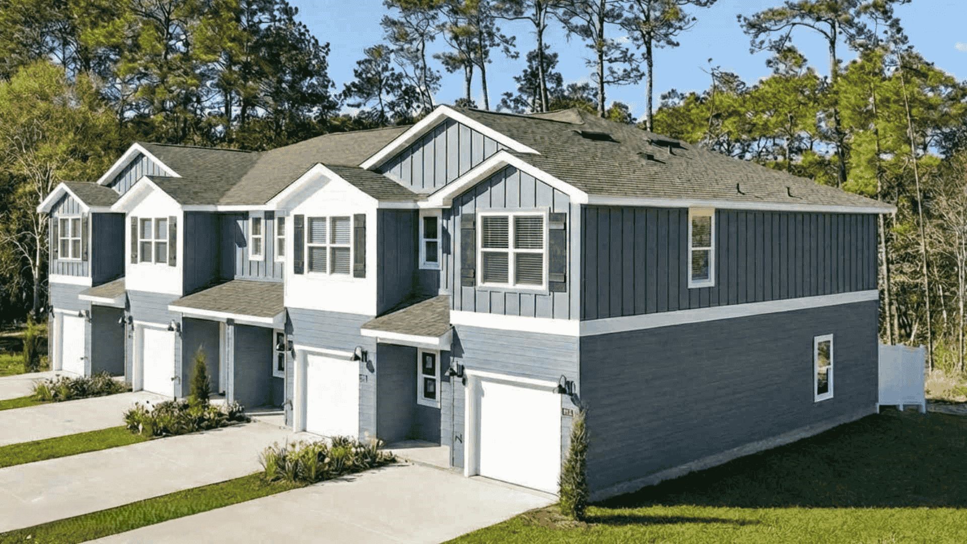 Front elevation of Pelican Landing.