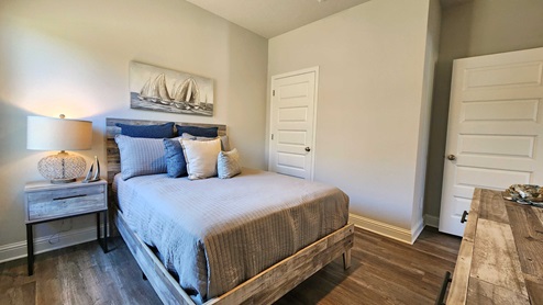 The Rhett interior of the bedroom.