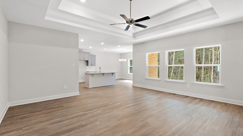 Spacious and bright main area
