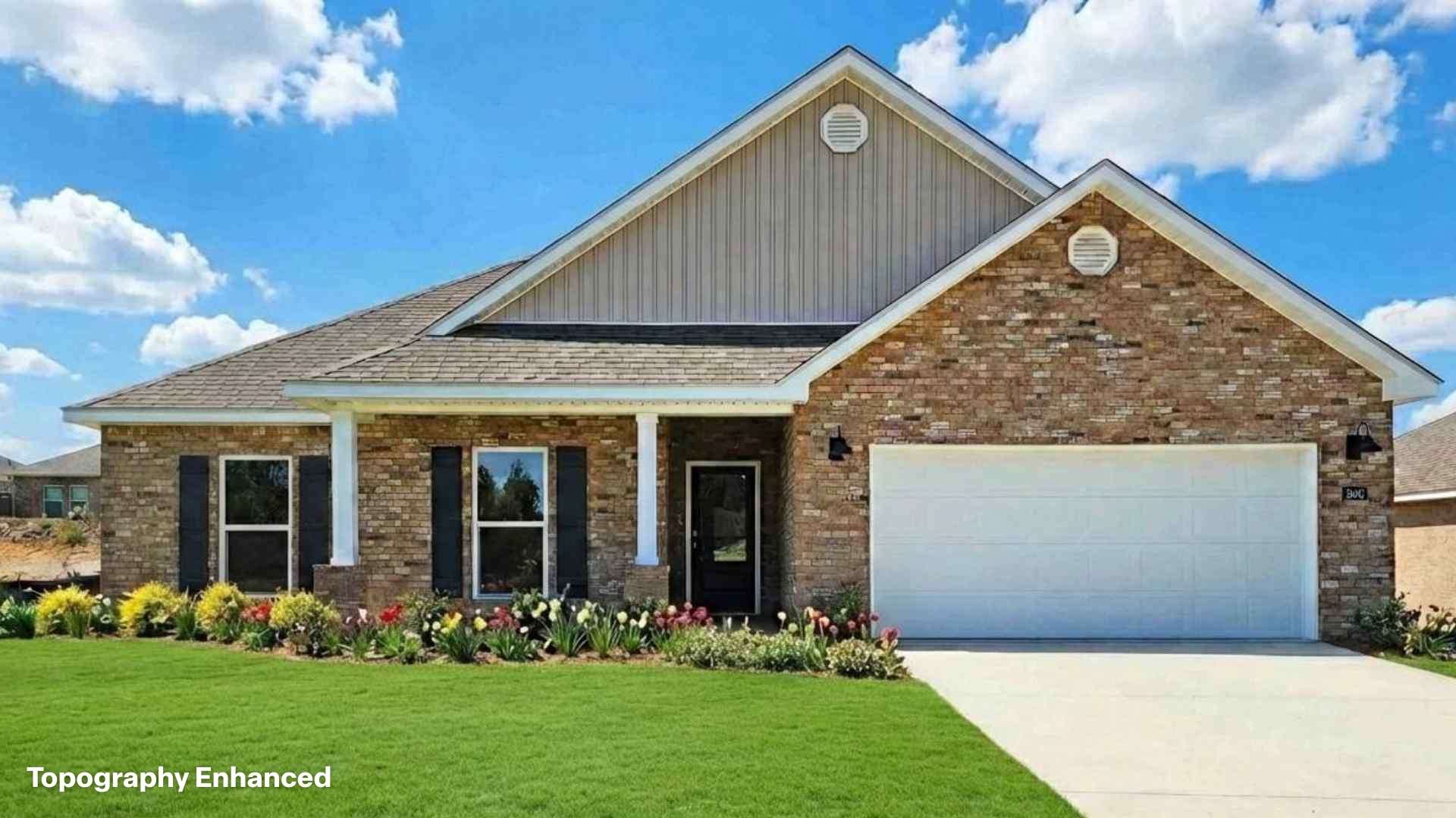 The Holly model home at Castlewoods in Petal, Mississippi