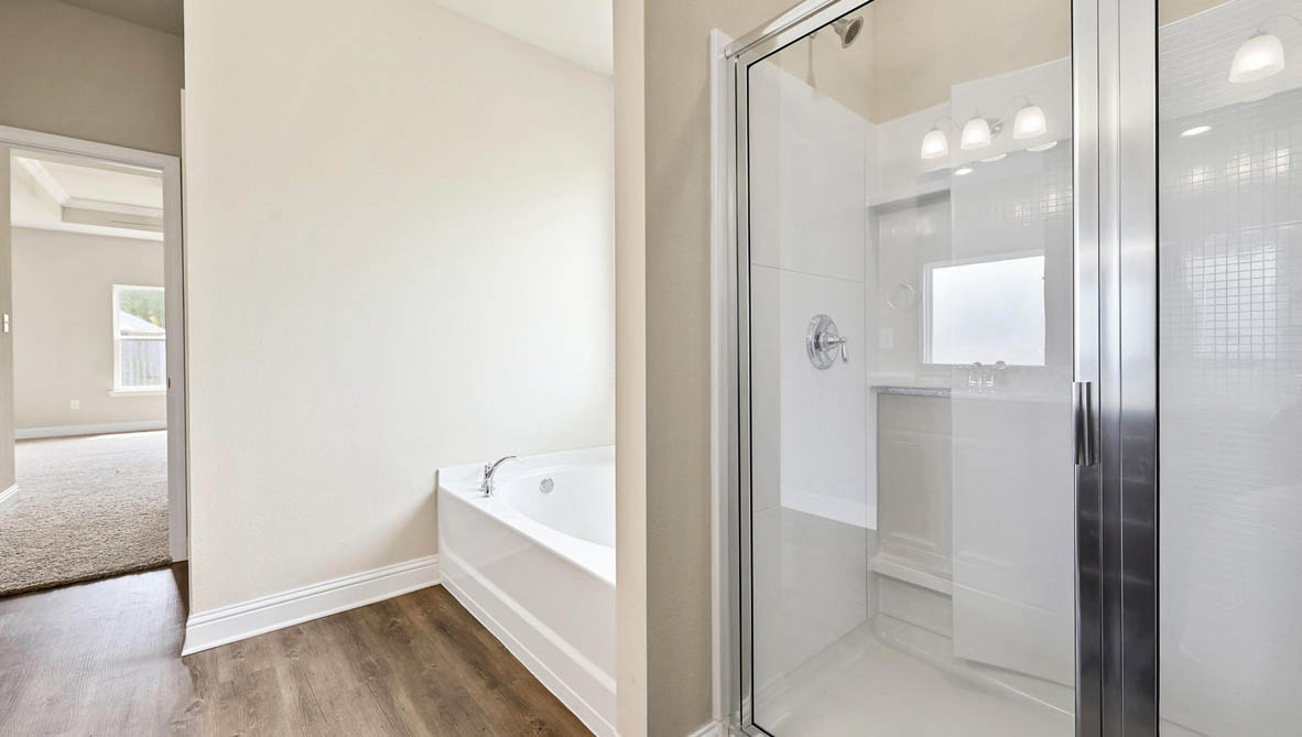 Primary bathroom suite