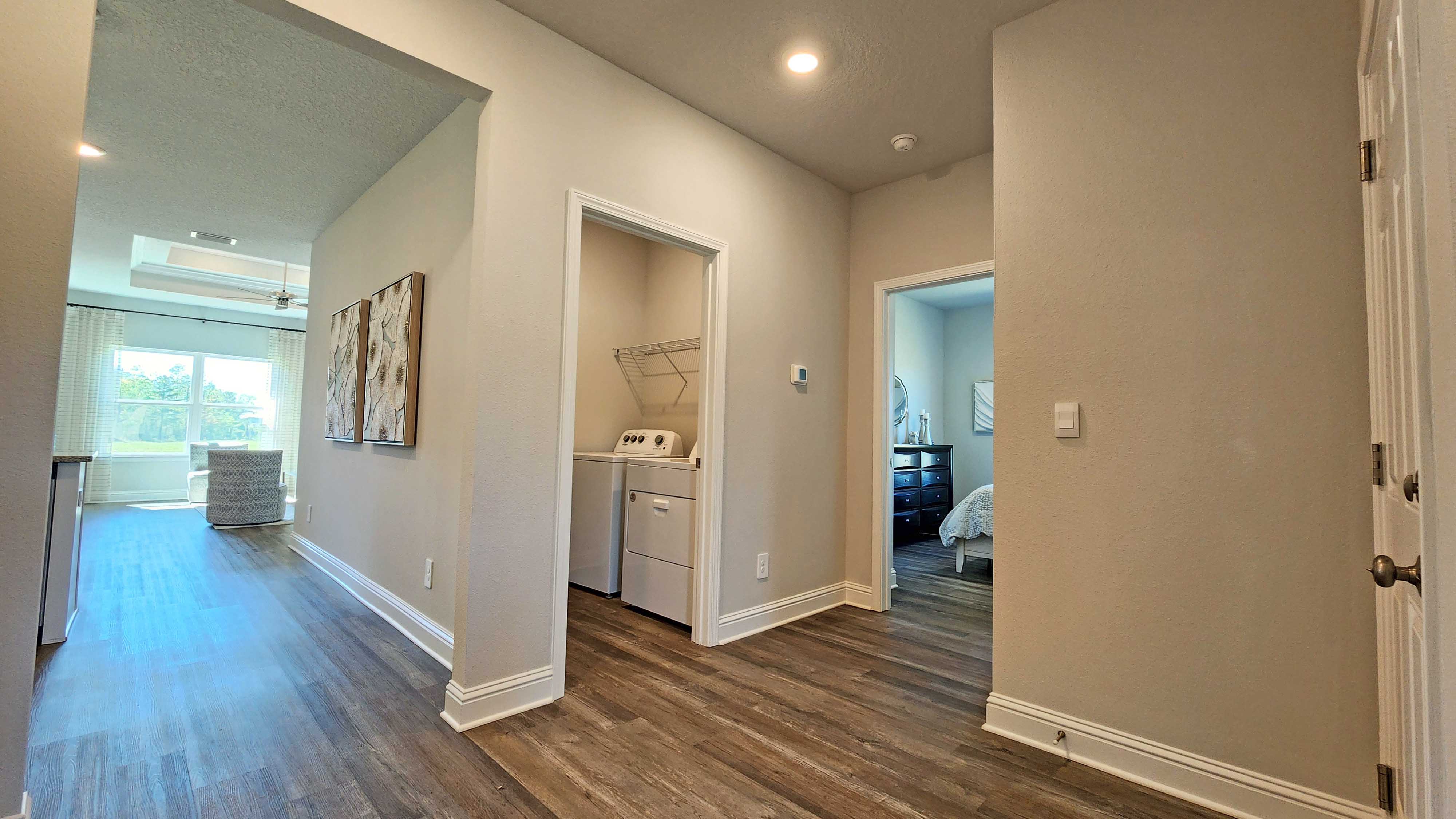 The Rhett foyer area at Castlewoods.