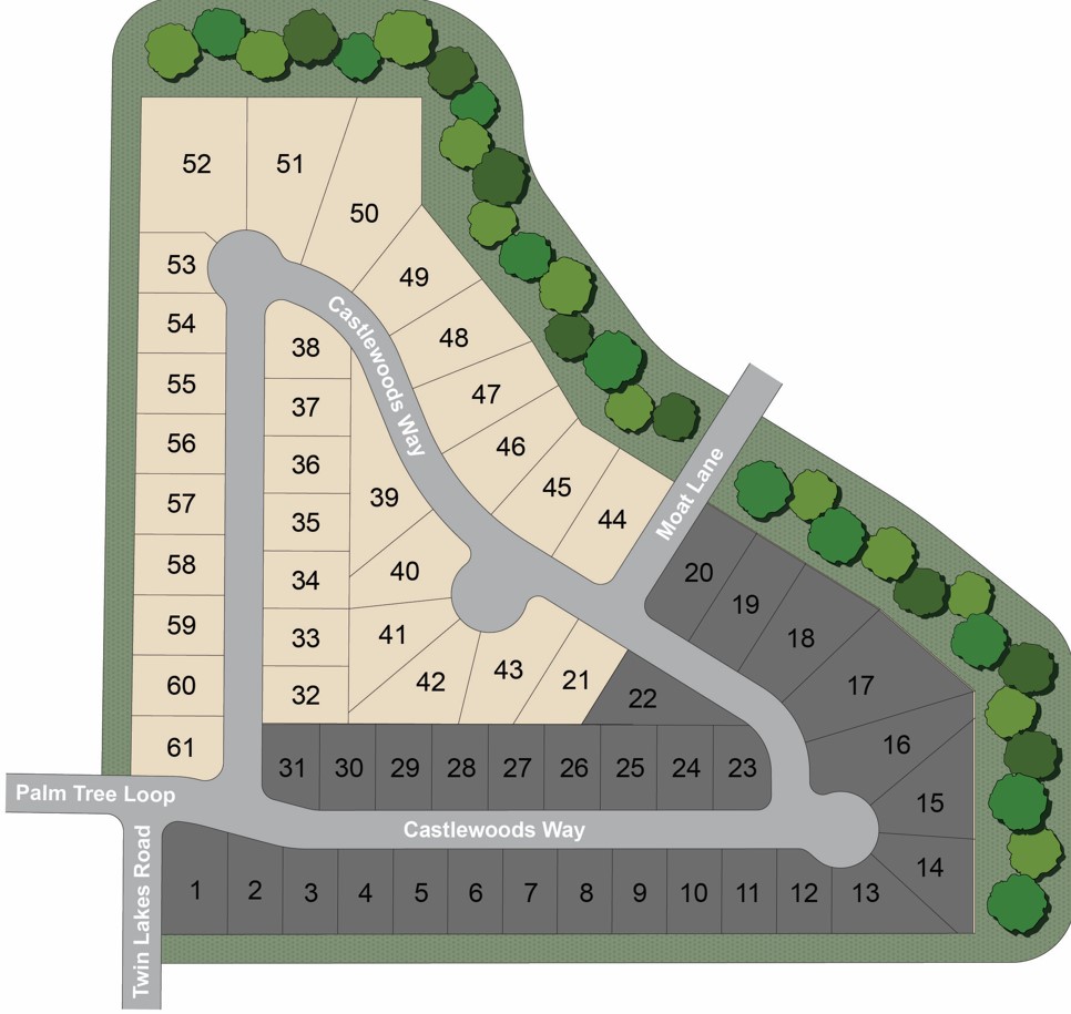 Static Lot Map