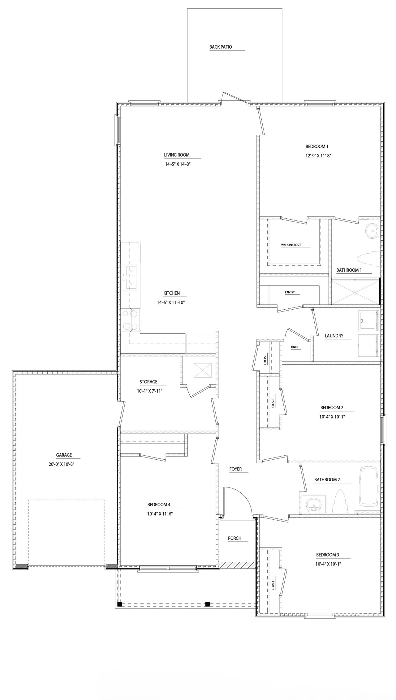 Layout Hause Home For Sale in Summerfield Estates | Gulfport, MS | D.R. Horton
