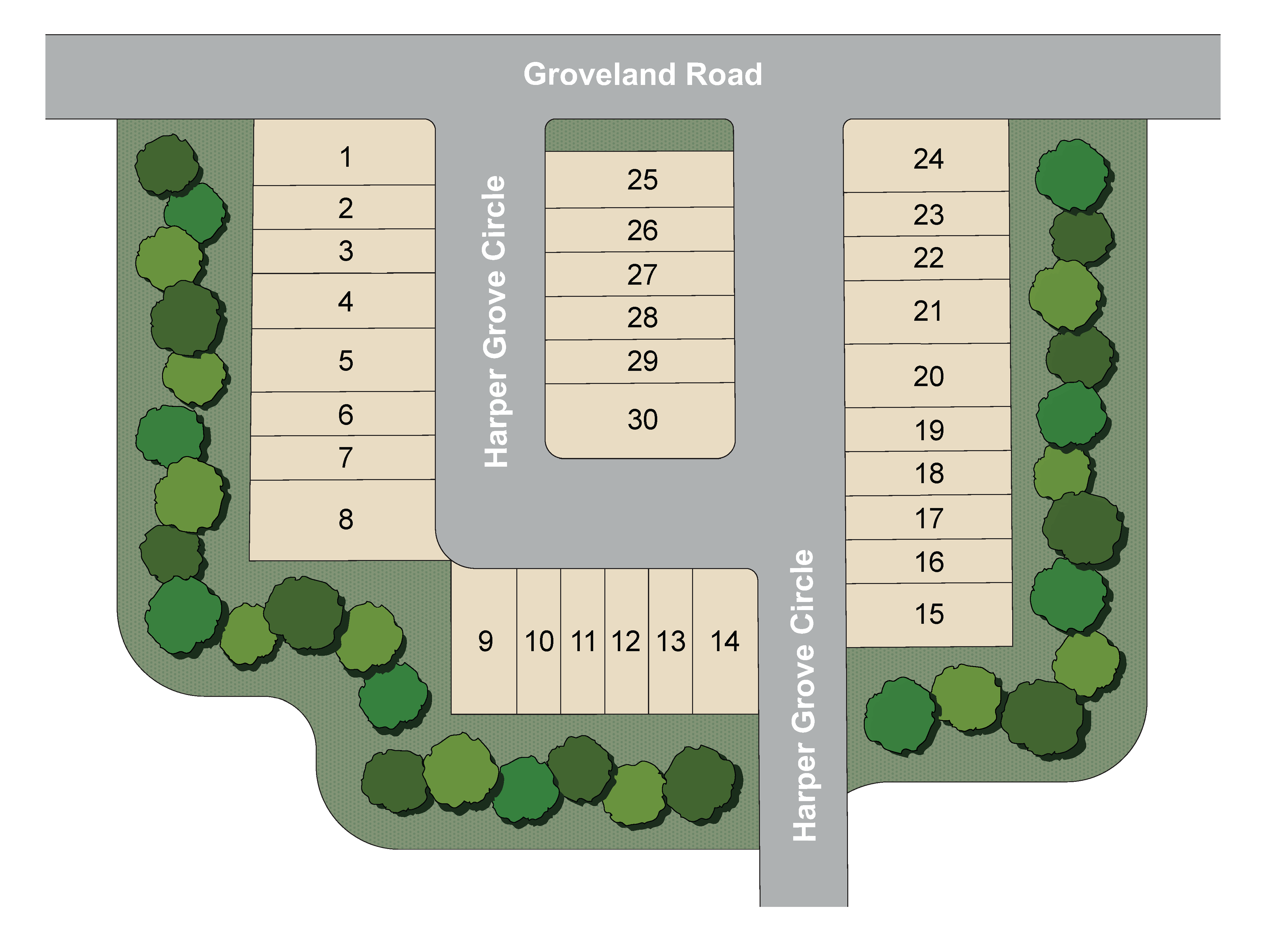 Static Lot Map