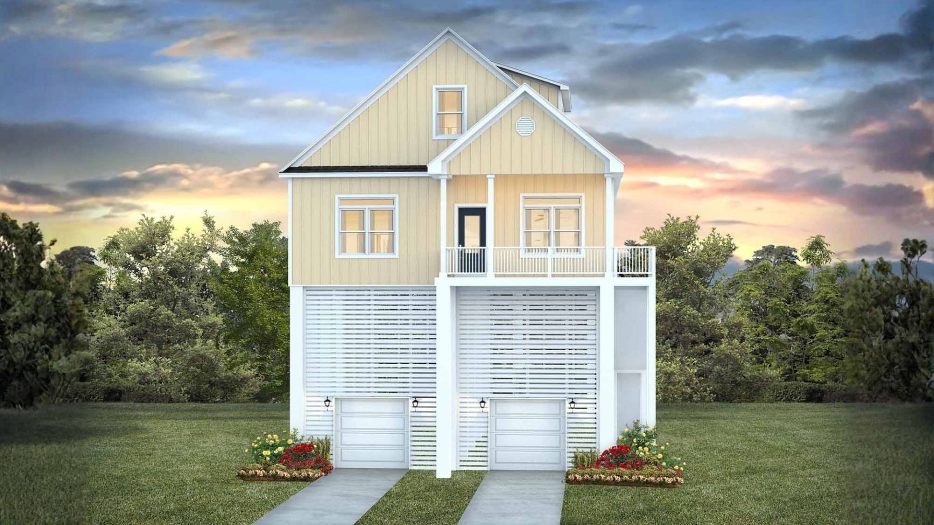 The Altamont beach house on the Mississippi Gulf Coast.