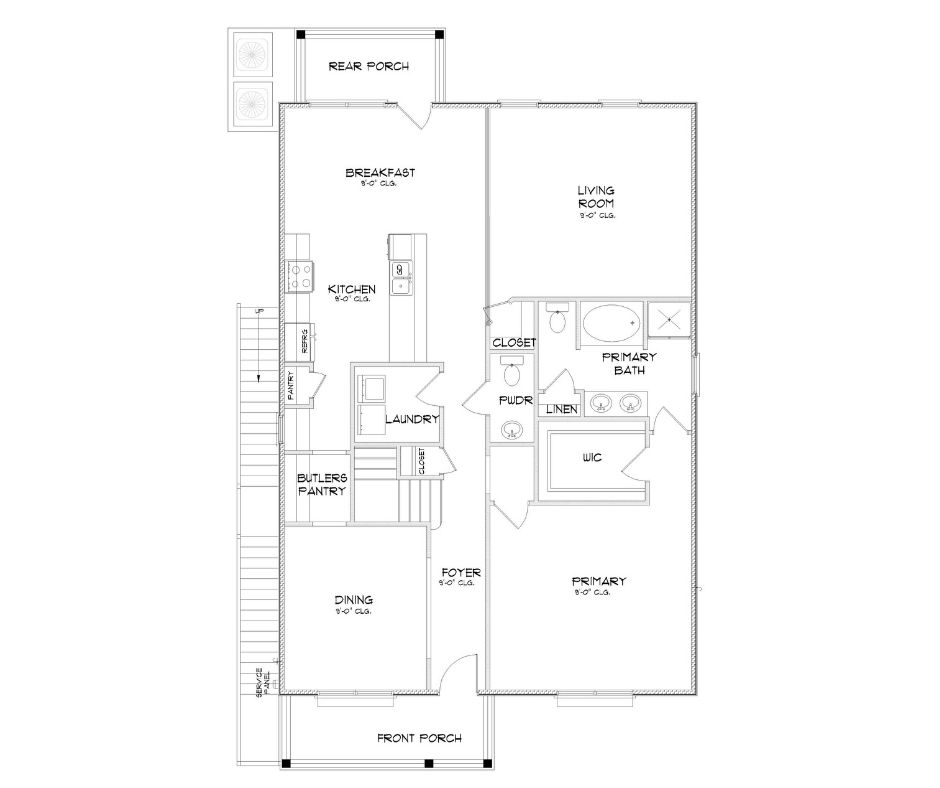 The Altamont First Floor Floorplan