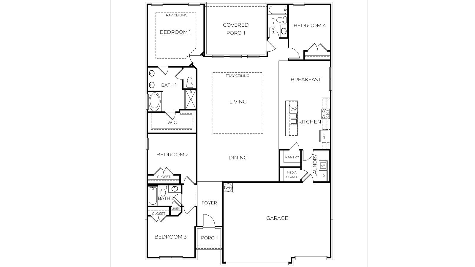 The Destin Floorplan