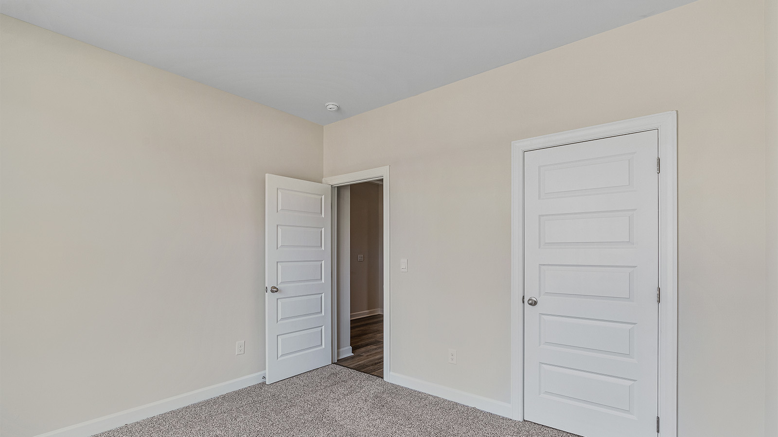 Mohawk carpeted bedrooms, natural lighting, new construction home