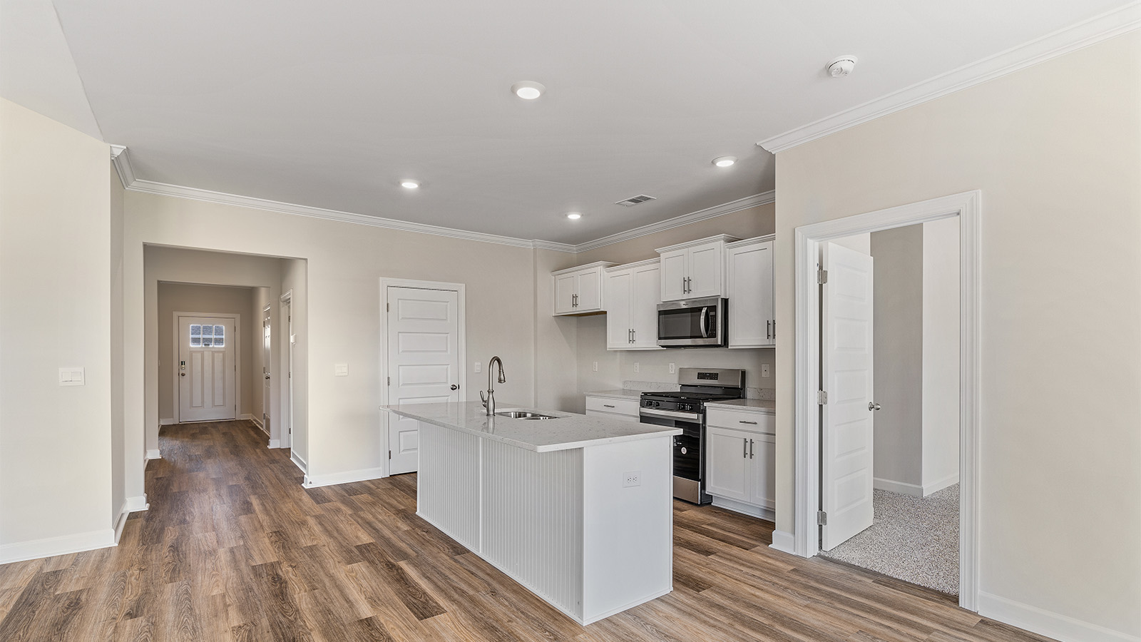 lamar floor plan single story new construction home