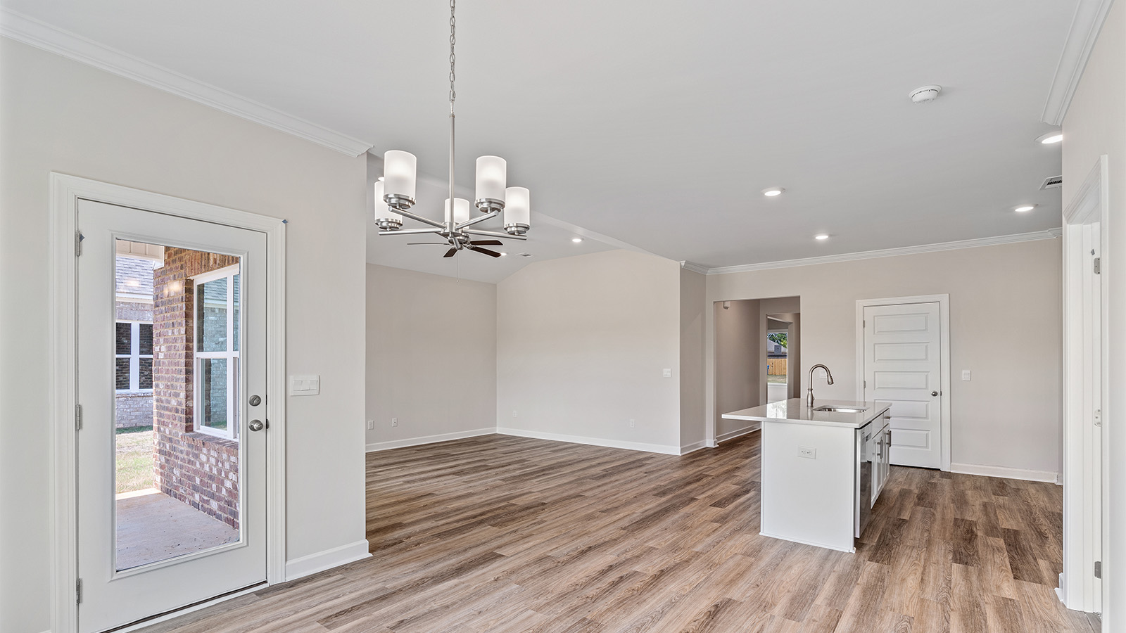 lamar floor plan single story new construction home