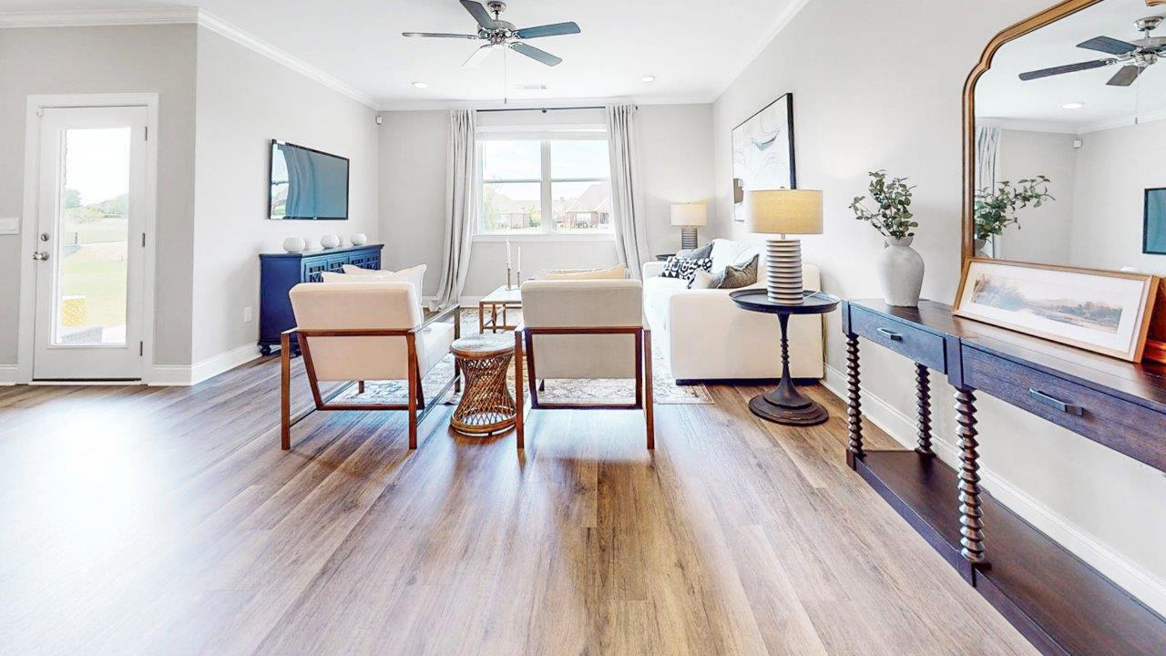 Bright open living space designed for modern everyday living