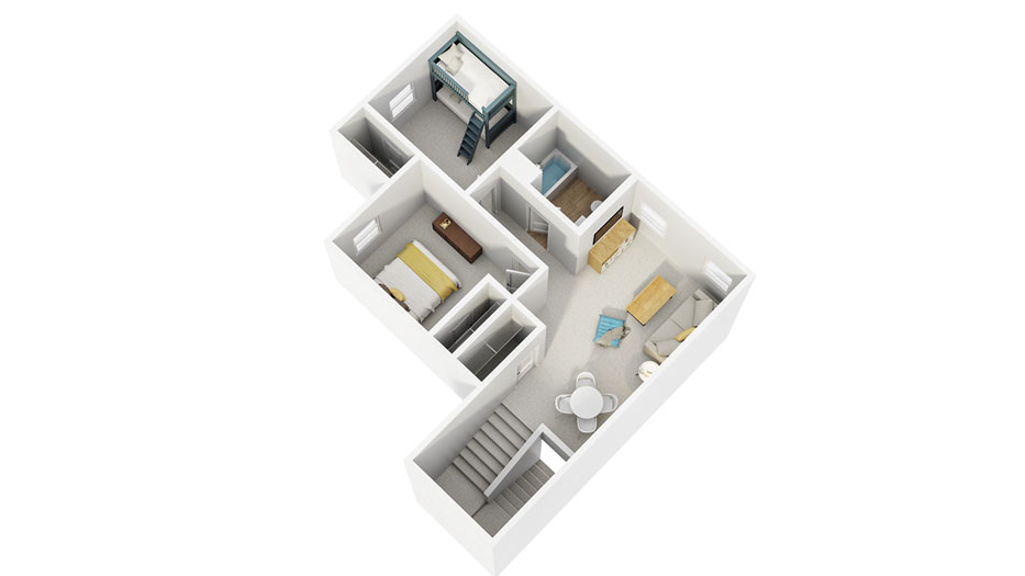 The Midland floorplan rendering