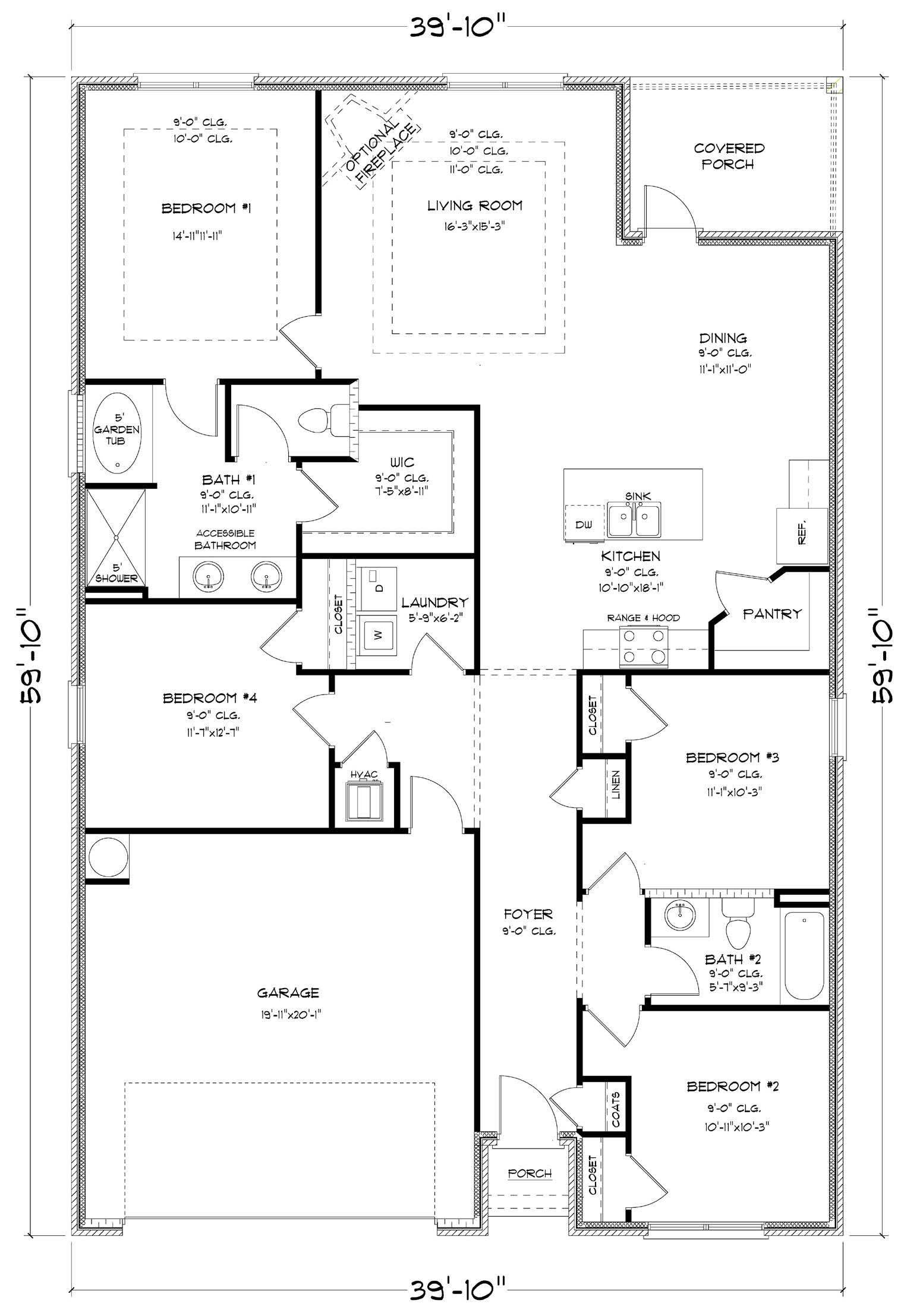 Floor Plan in Taylor Lakes MONTGOMERY, AL D.R. Horton