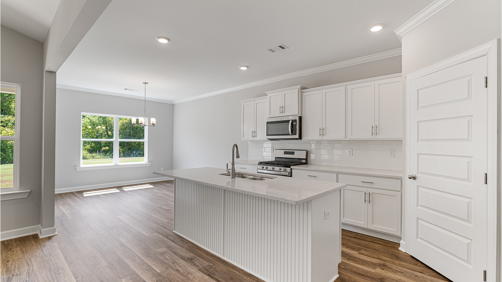 Campbell floorplan with LVP flooring, Quartz countertops, and SmartHome technology