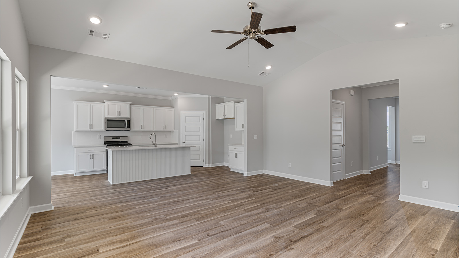 Campbell floorplan with LVP flooring, Quartz countertops, and SmartHome technology
