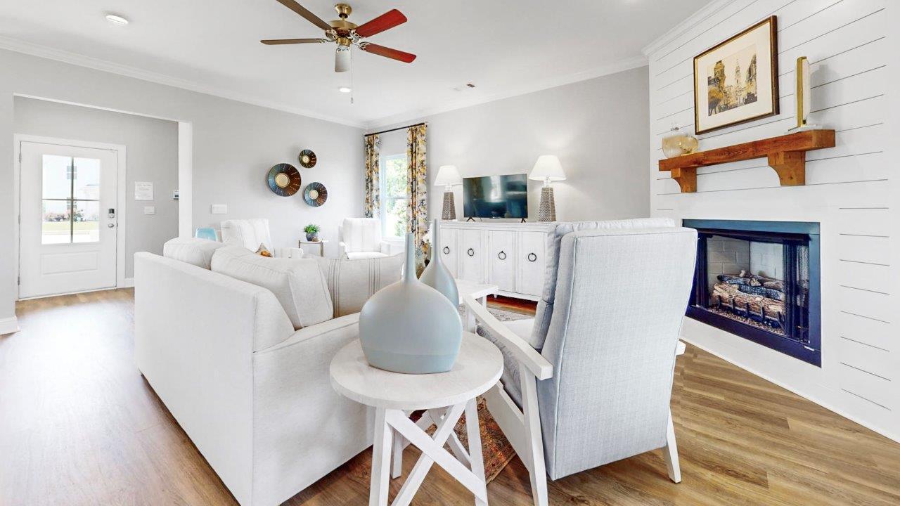 Carroll floorplan with LVP Flooring, Quartz countertops, and SmartHome technology