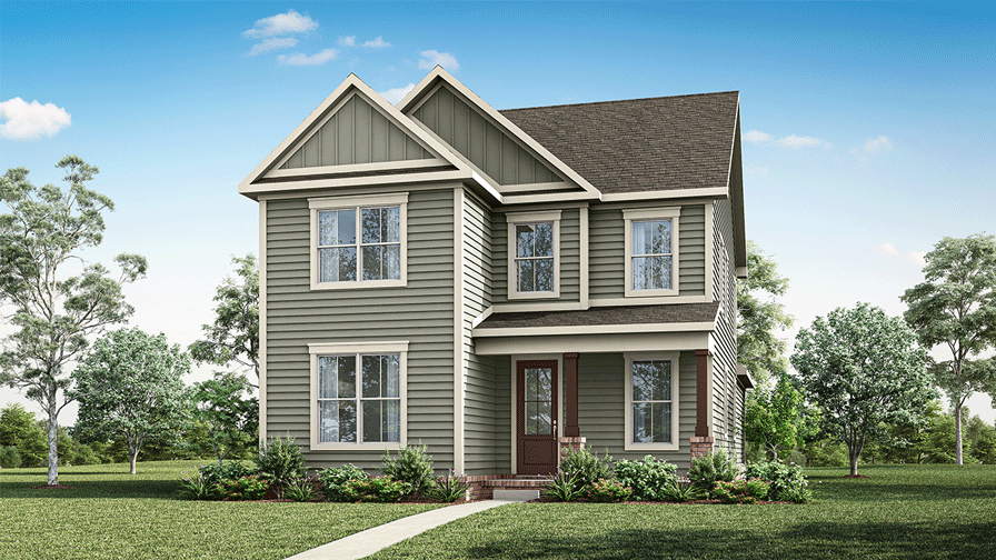 The Baker B61 exterior rendering