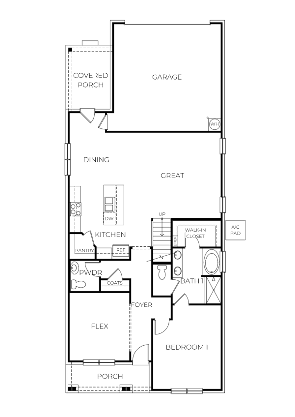 Calhoun first floor plans