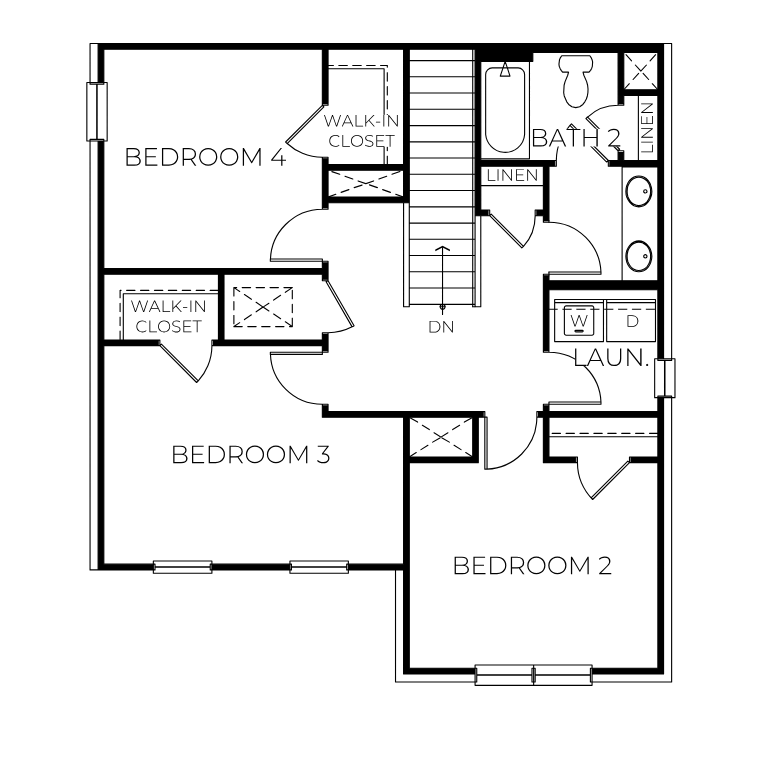 Calhoun second floor plans