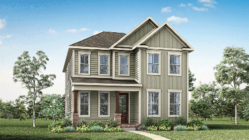 The Irwin floor plan rendering