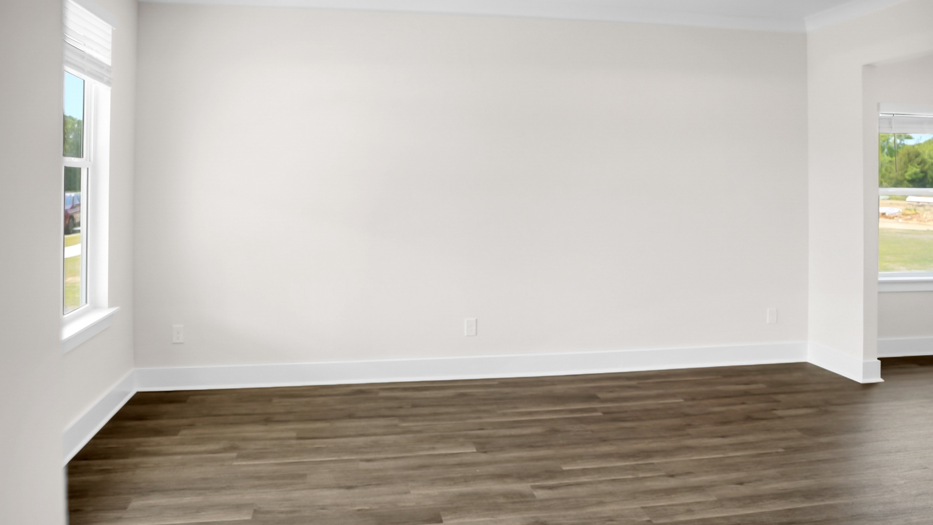 The Jackson floorplan with 9ft. ceilings, LVP flooring, and quartz countertops.