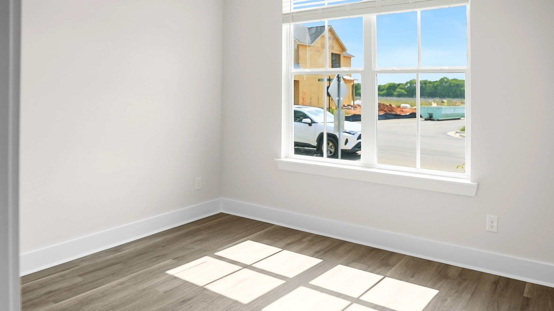 The Jackson floorplan with 9ft. ceilings, LVP flooring, and quartz countertops.