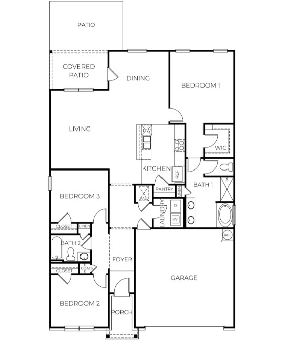 The Aria floor plan