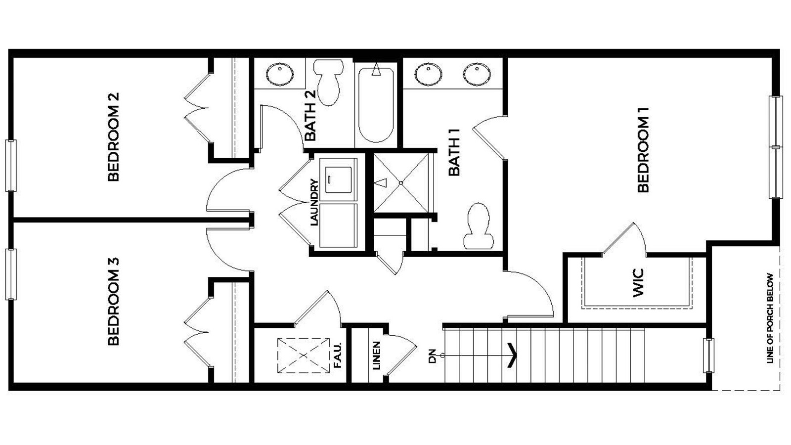 Second Floor Layout