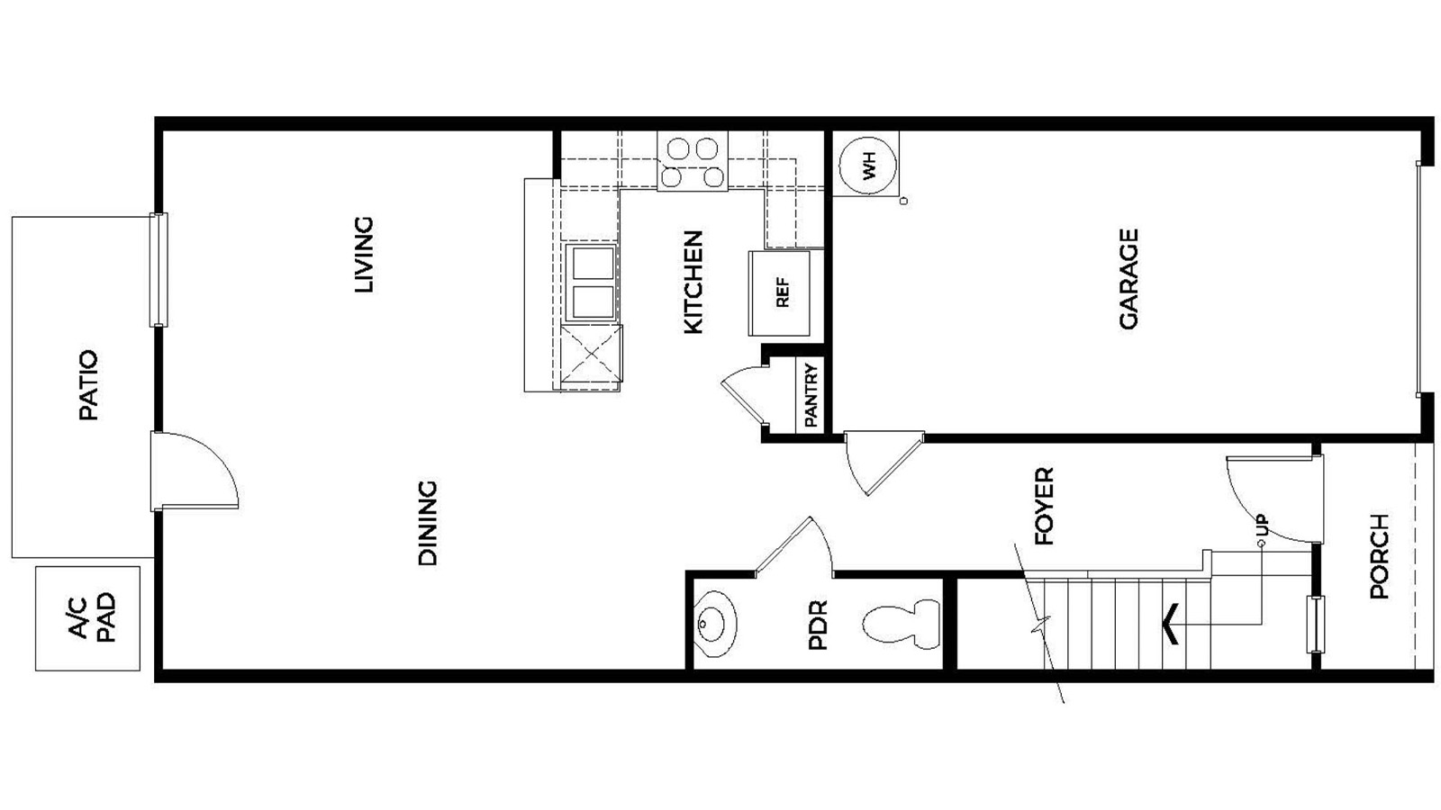 Townhome 1st Floor