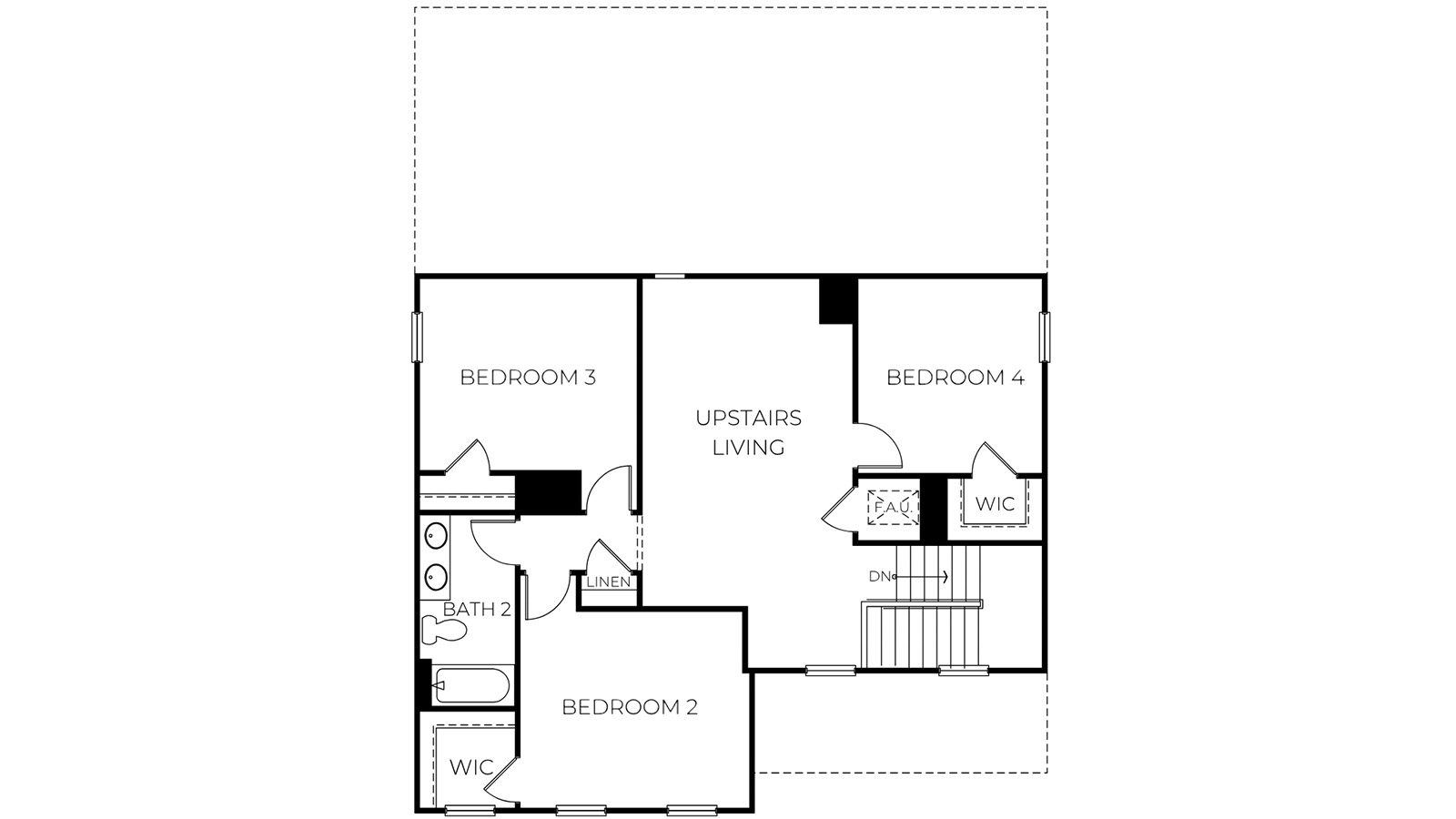Belford Floorplan Second Floor