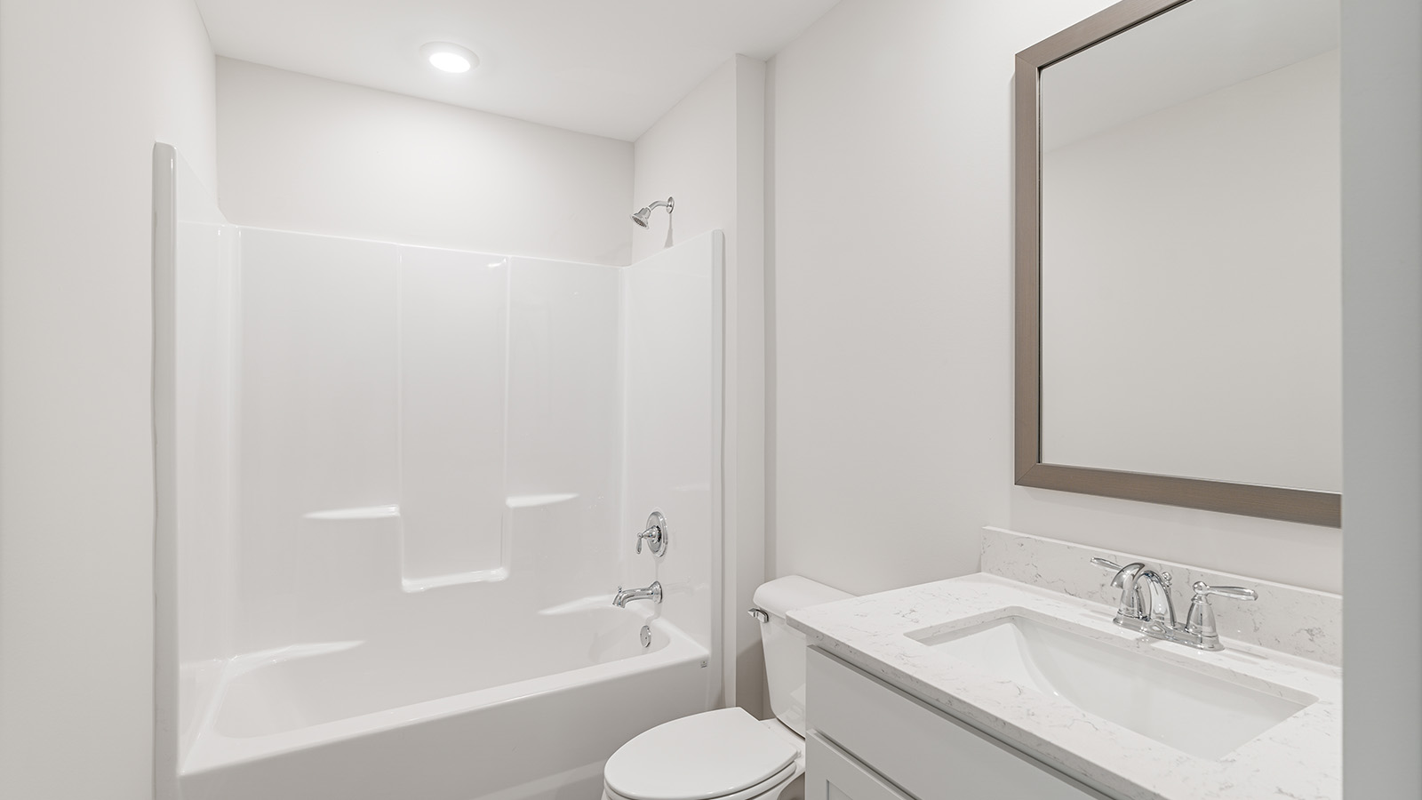 Interior photo of a bathroom in a freeport floorplan home.