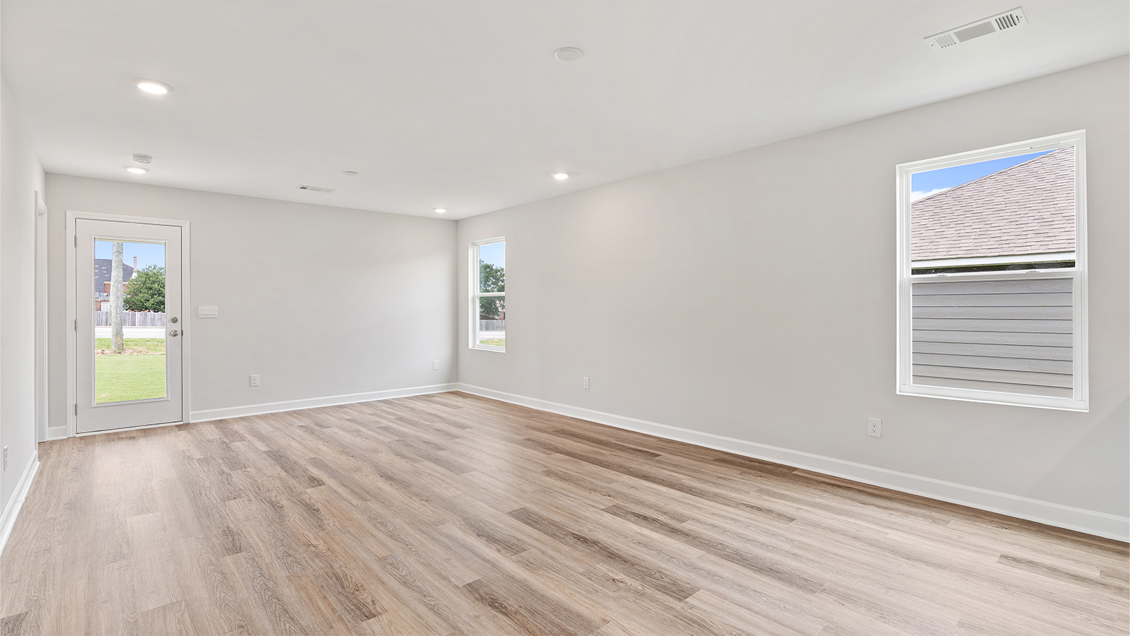 luxury vinyl plan flooring, natural light