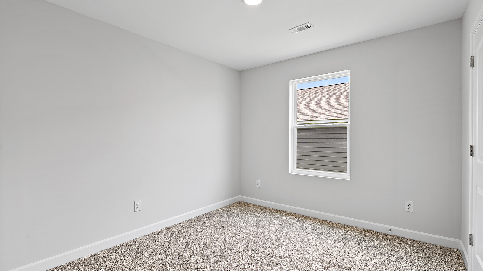 Mohawk carpeted bedrooms, natural lighting, new construction home
