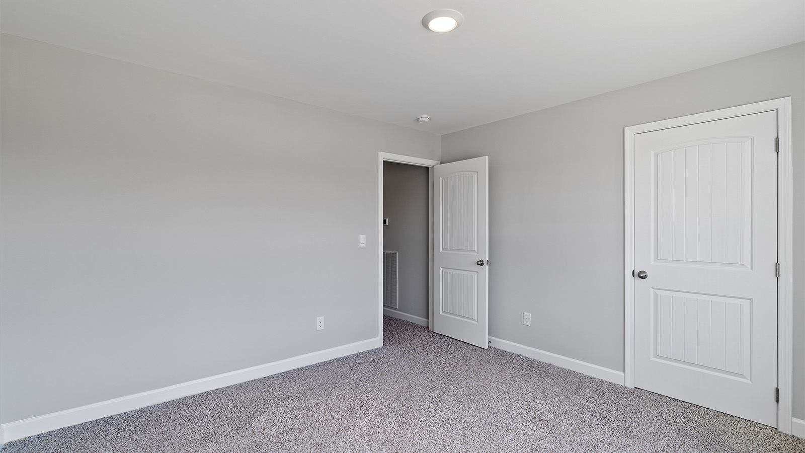 Mohawk carpeted bedrooms, natural lighting, new construction home