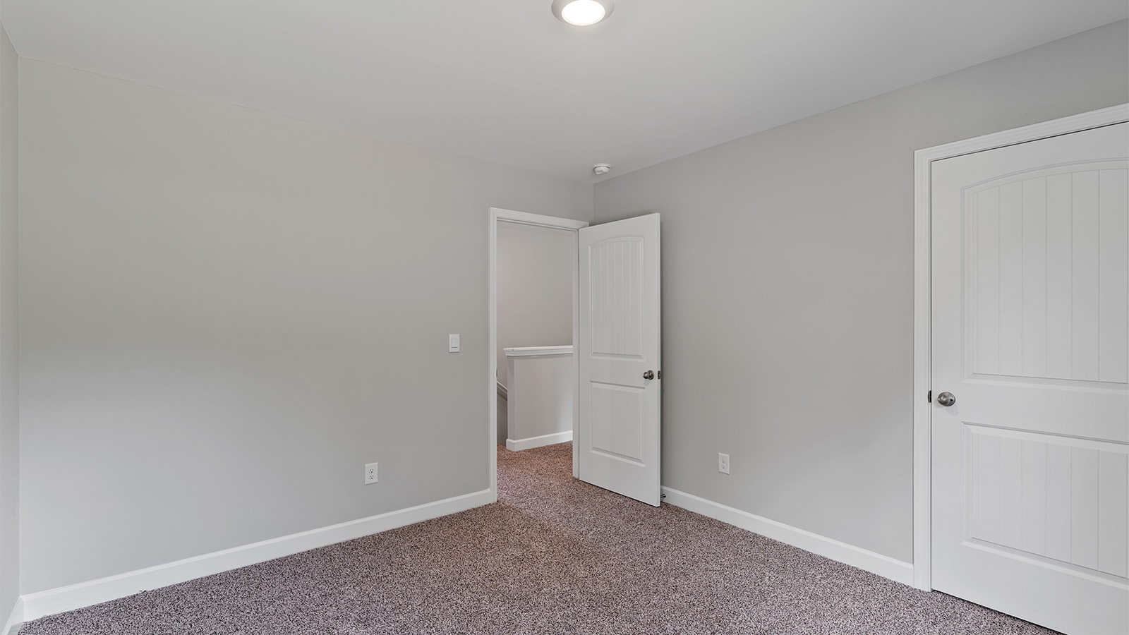 Mohawk carpeted bedrooms, natural lighting, new construction home