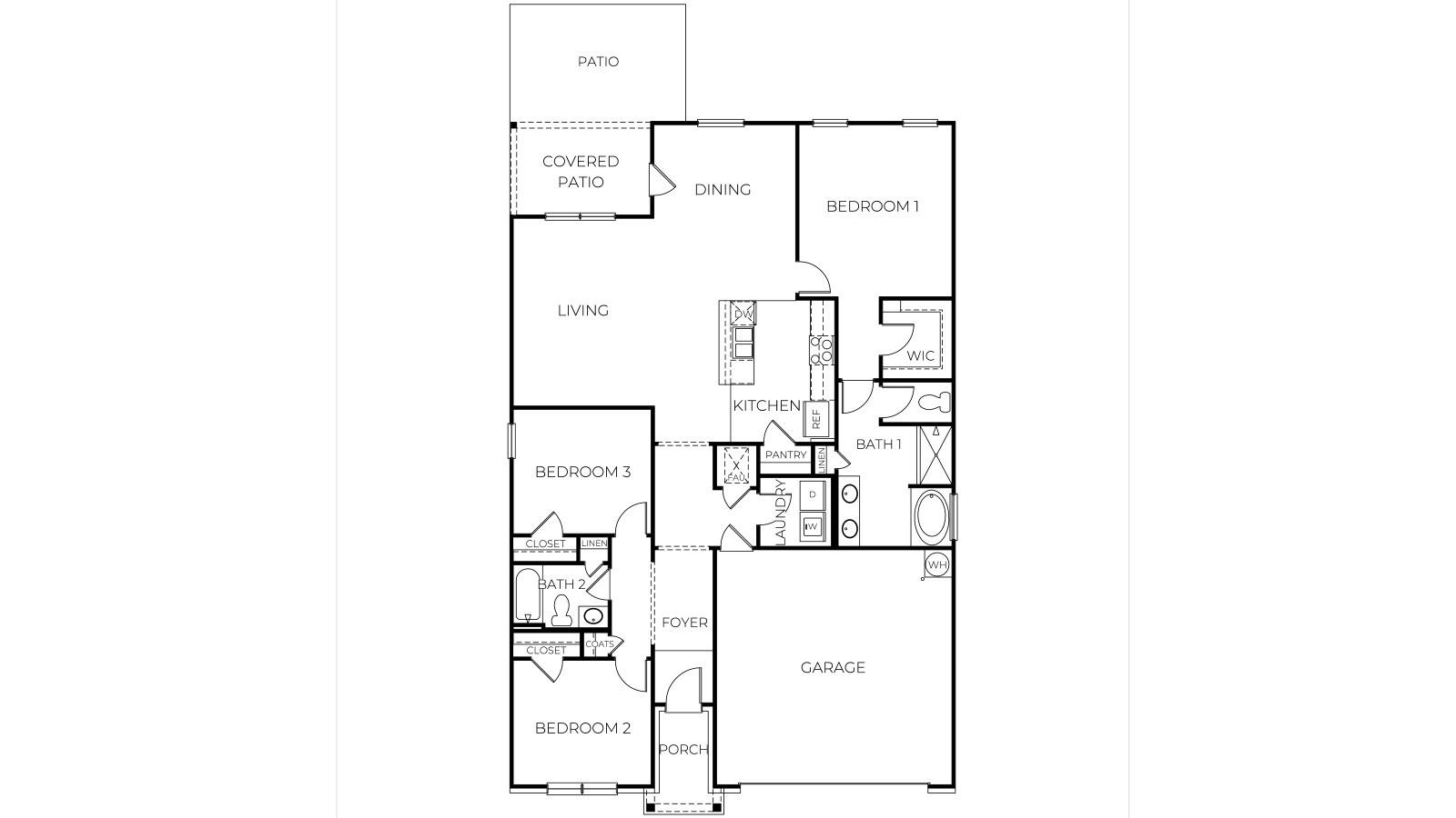 The Aria floor plan